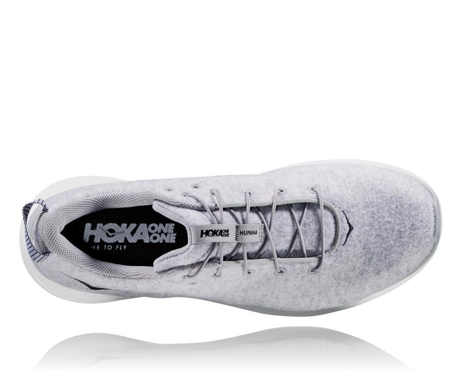 Hoka One One Løbesko Herre - Hupana Flow Wool - Grå - 861095VRH